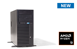 Silent-Server - RECT™ TS-3228C4-T - Entry Tower-Server with all-new AMD Ryzen™ 9000 Processors