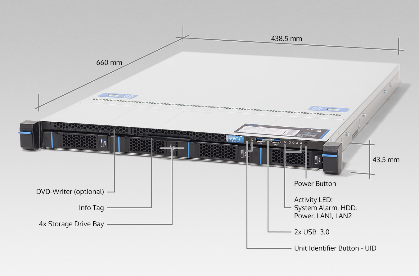 Server Rack Server He Rect Rs R He Rack Server Mit Dual